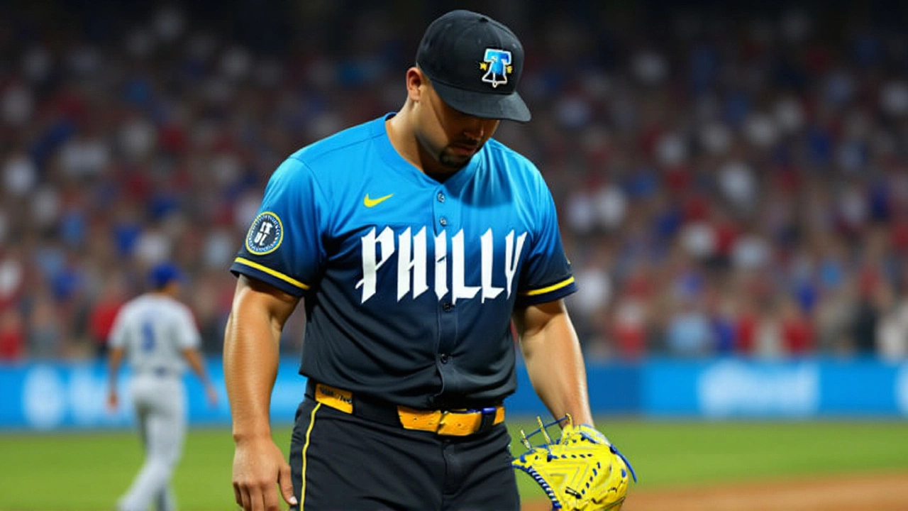 Phillies Closer Jhoan Duran Carted Off by DeJong Line Drive, X‑Rays Negative
